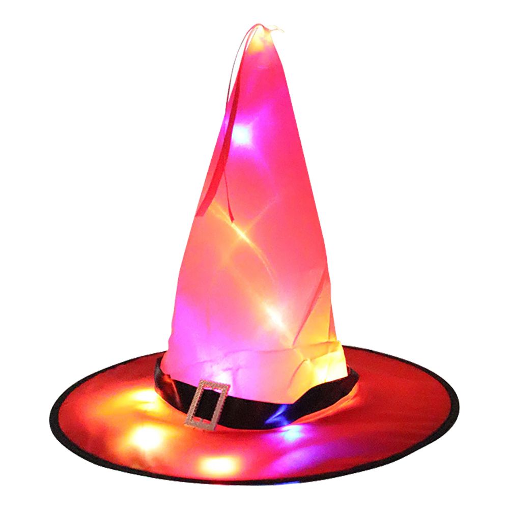 Heksehatt med LED-belysning