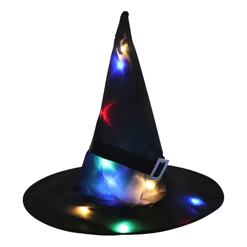 Heksehatt med LED-belysning