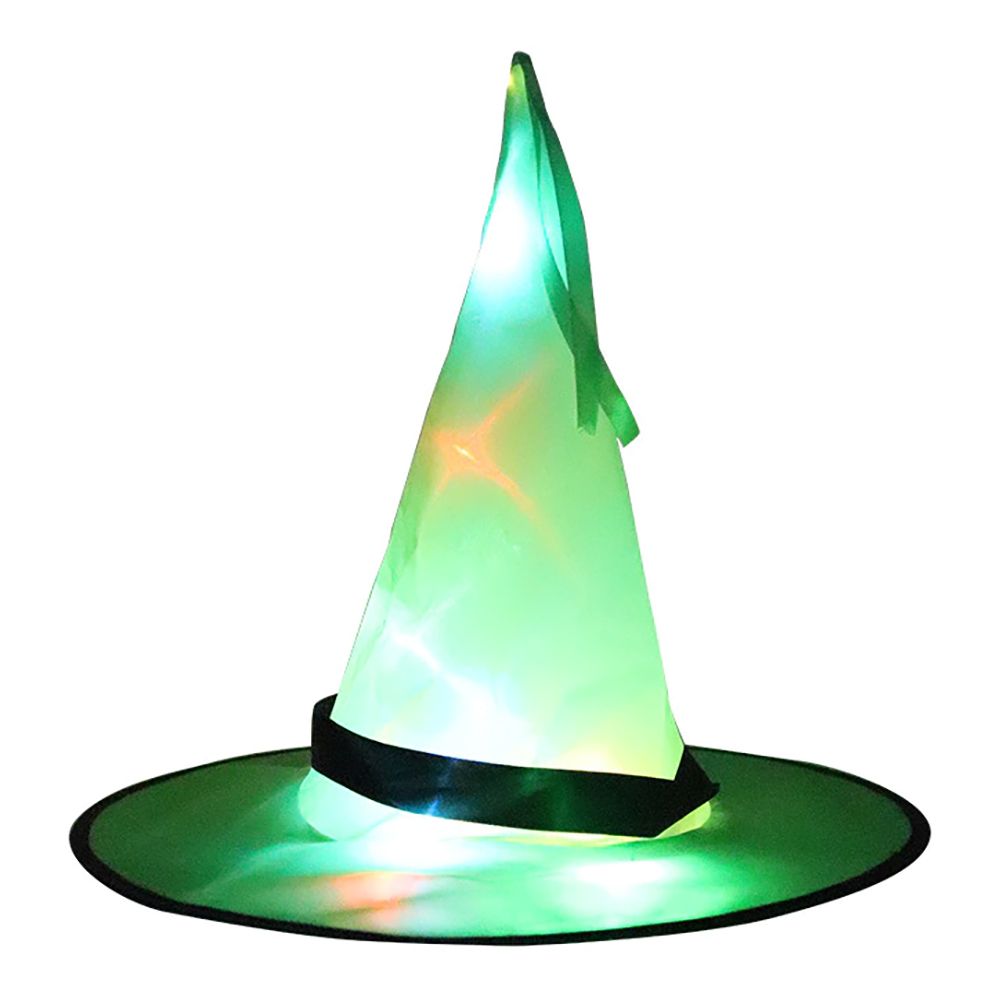 Heksehatt med LED-belysning