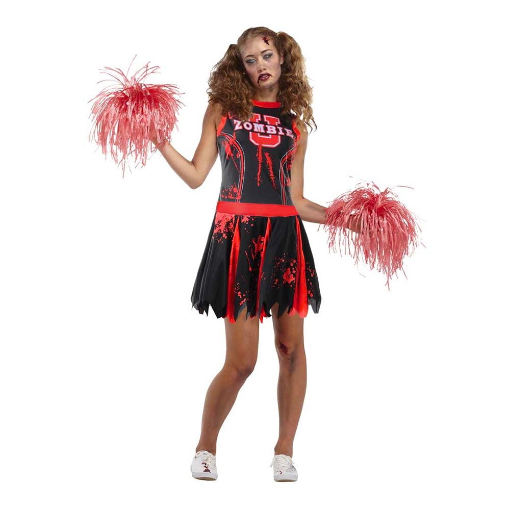 Cheerleader Zombie Kostyme