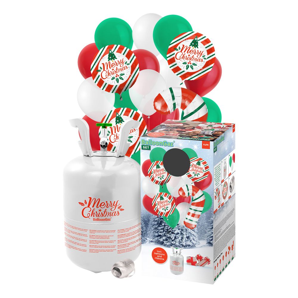 Heliumsetti Merry Christmas