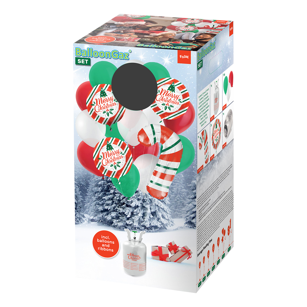 Heliumsetti Merry Christmas