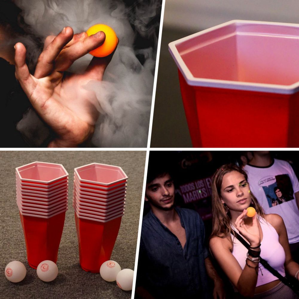 Hexagon Beer Pong Kit