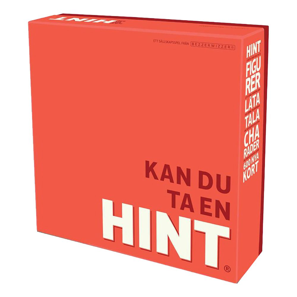 HINT Röd Sällskapsspel