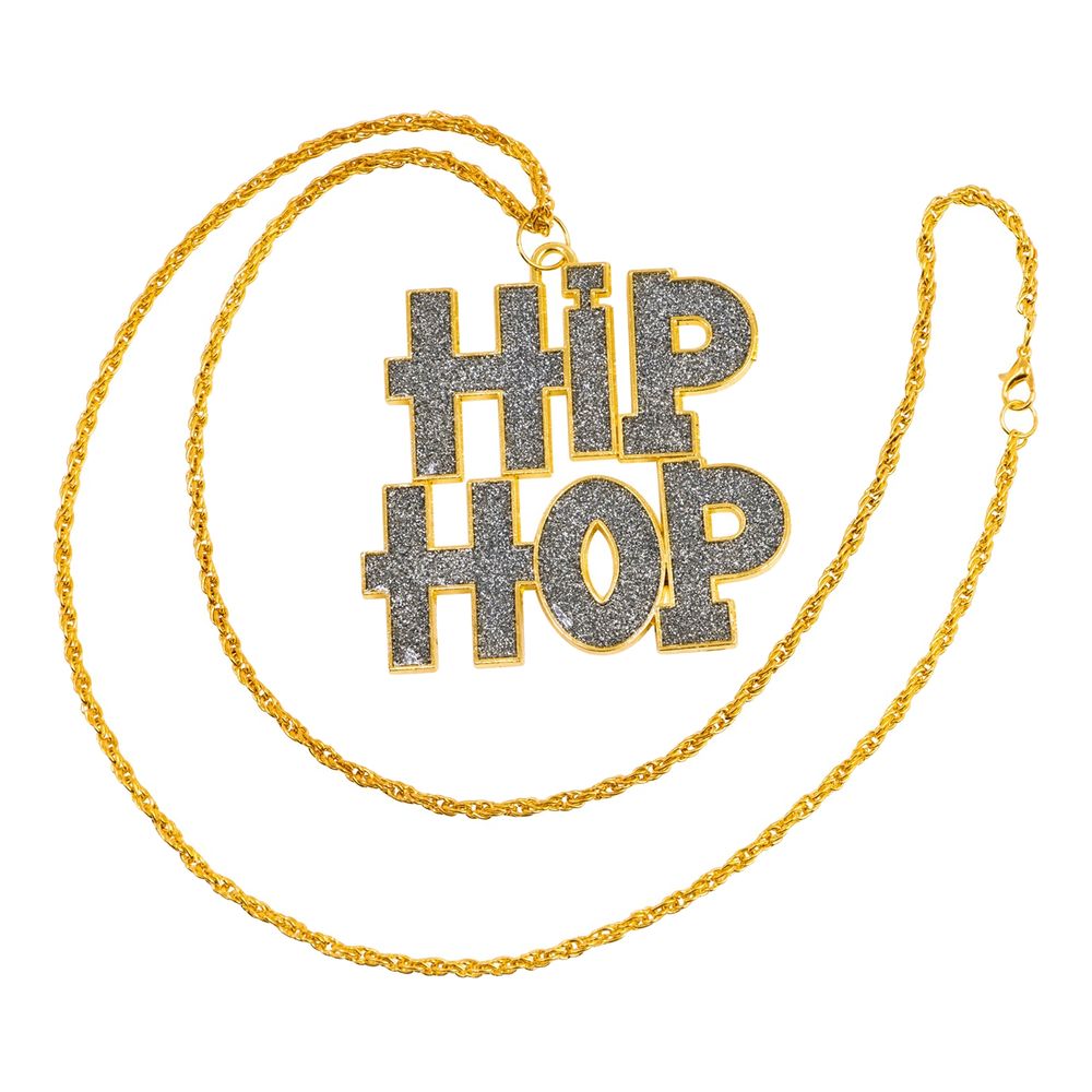 Hip Hop Smykke Gull
