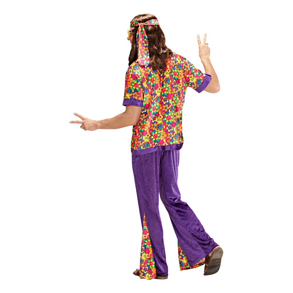 Hippie Dude Lilla Kostume