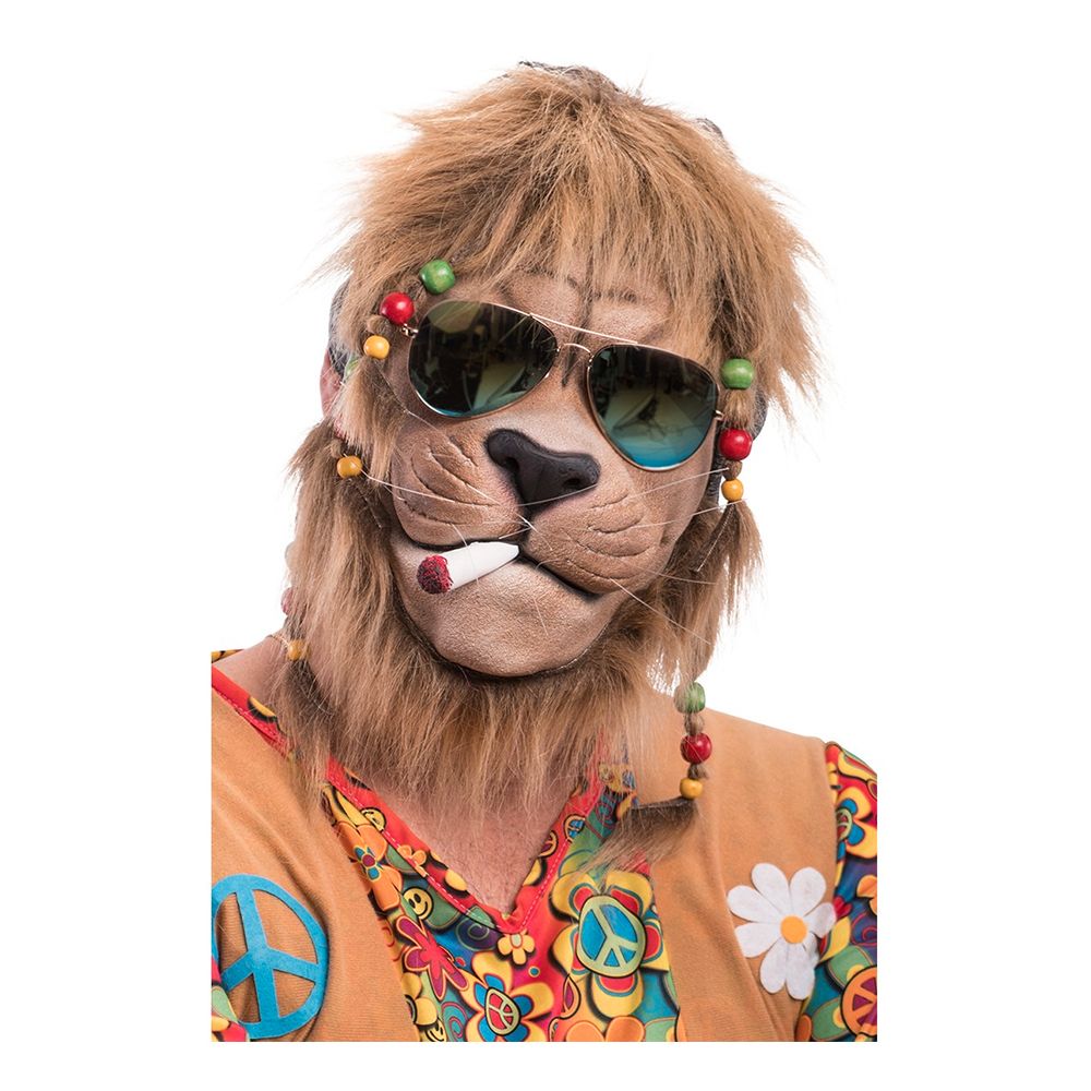 Hippieløve Maske