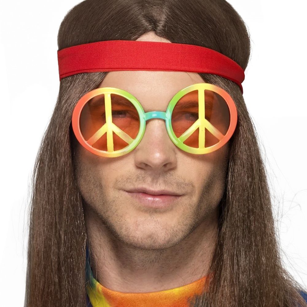 Hippie Peacemärke Glasögon