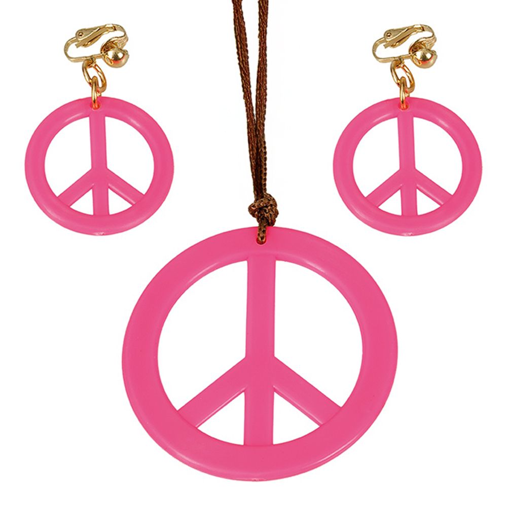 Hippie Smyckesset Rosa