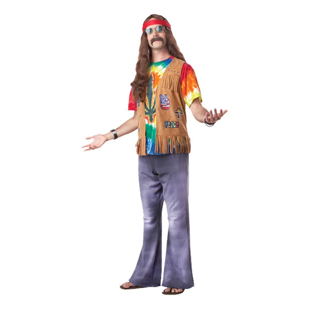Hippieman Maskeraddräkt