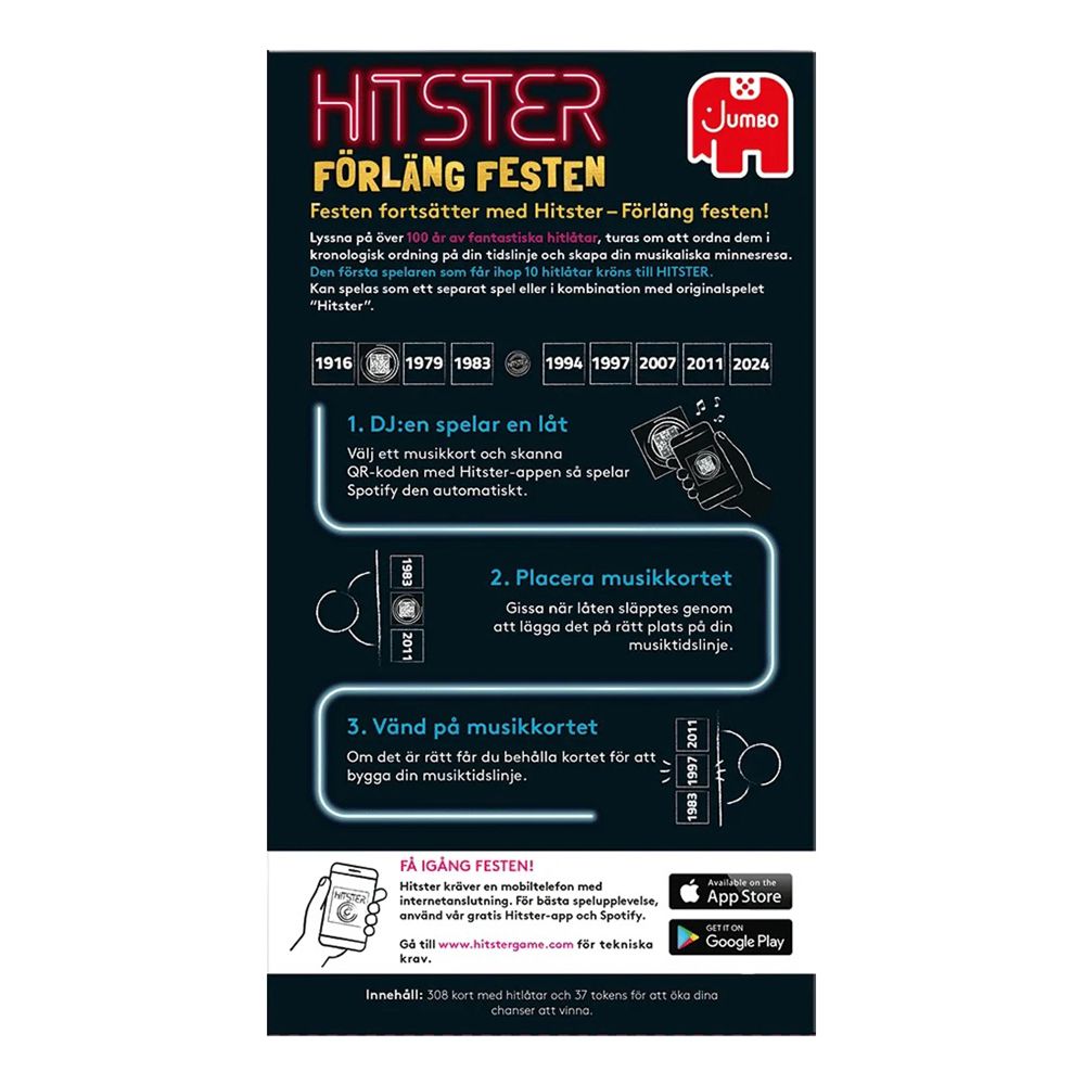 Hitster Förläng Festen