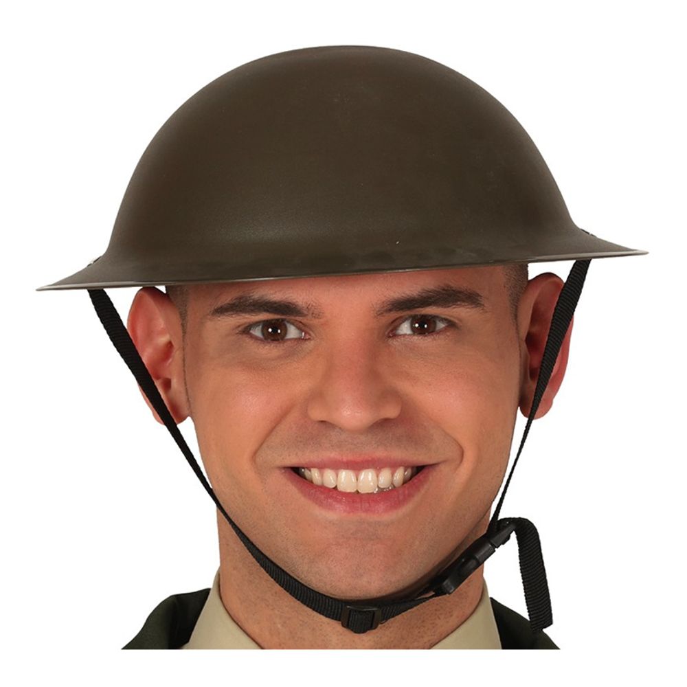 Hjelm Engelsk Soldat Grønn
