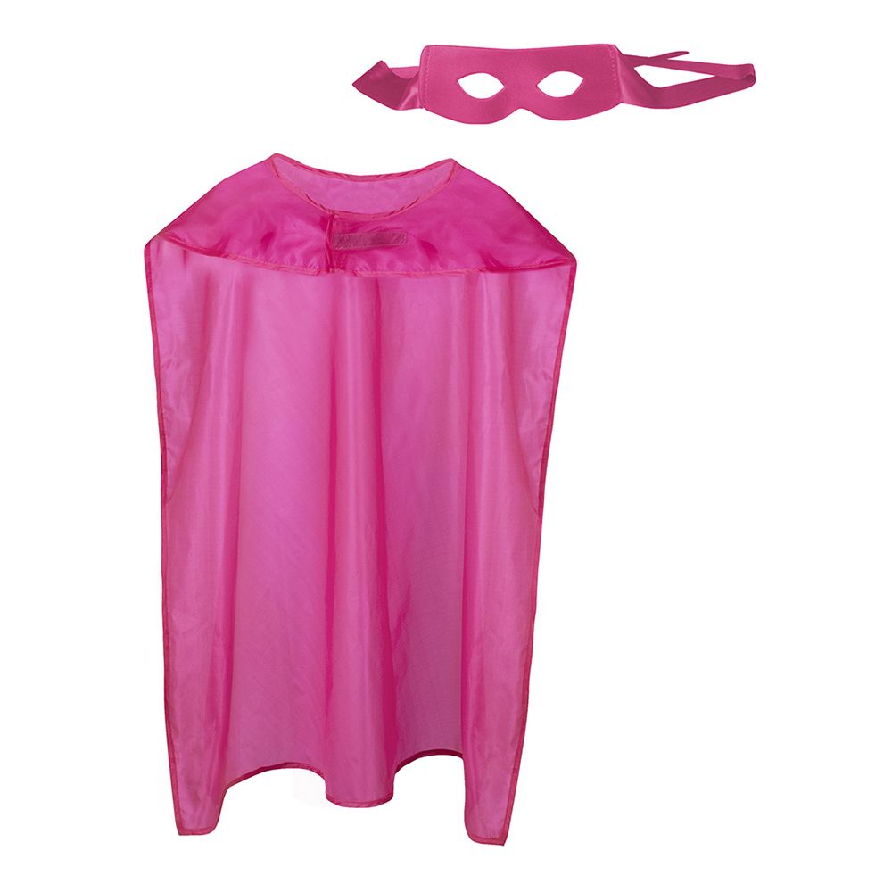 Lyserød Superhelt Kit Kostume