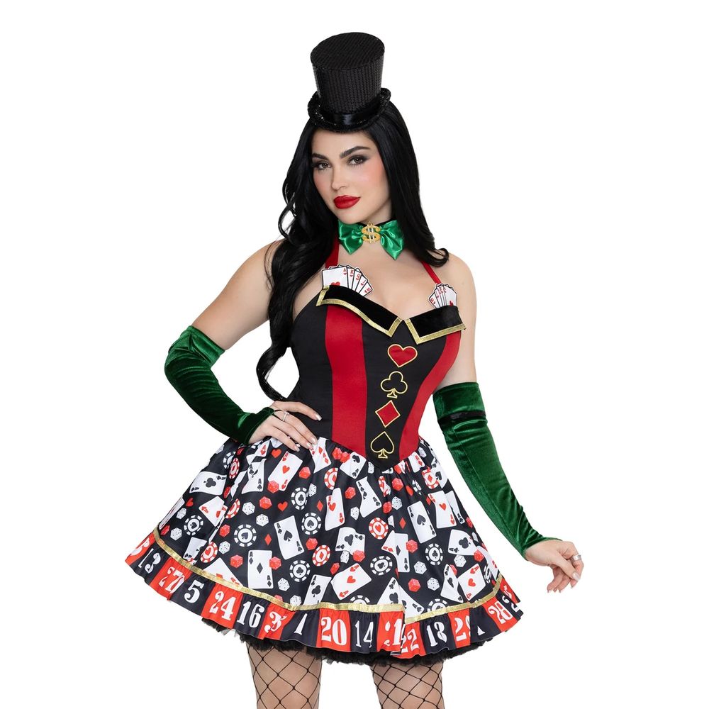Herttarouva Mekko Deluxe Naamiaisasu