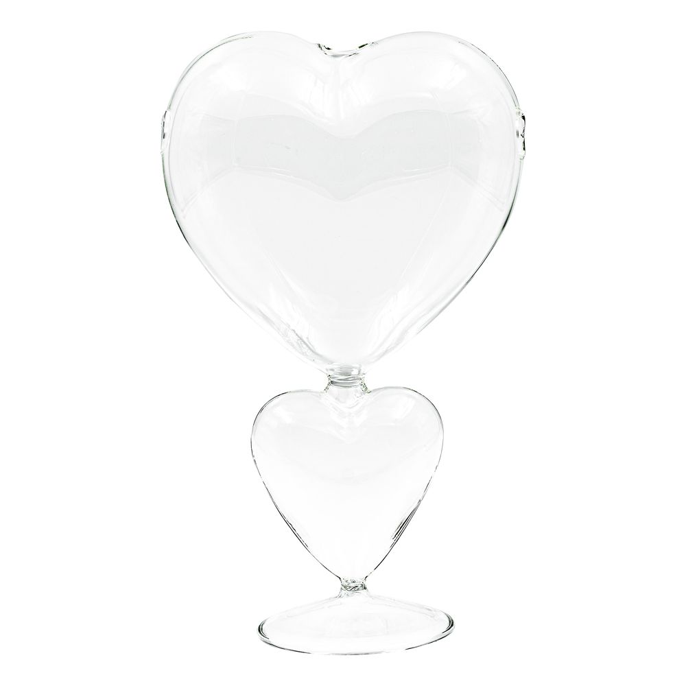 Hjerteformet Glas