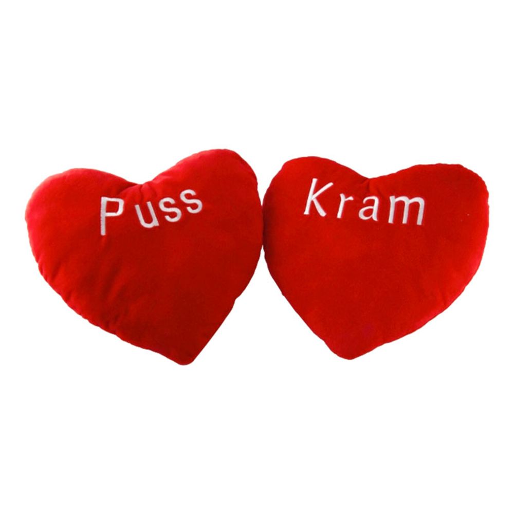 Hjertepute Puss/Kram
