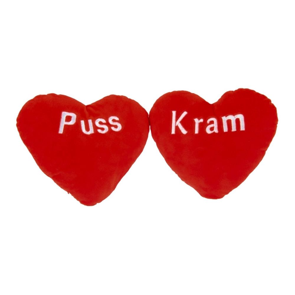 Hjertepute Puss/Kram