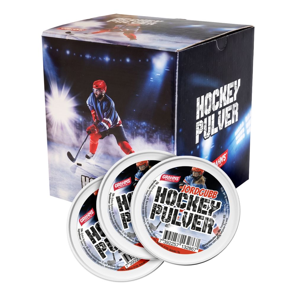 Hockeypulver Jordbær Storpak