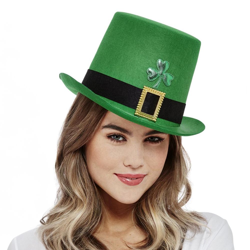 Flosshatt St. Patricks Day Grønn