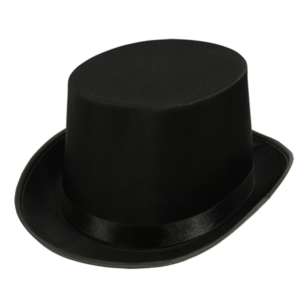 Høy Hatt Svart