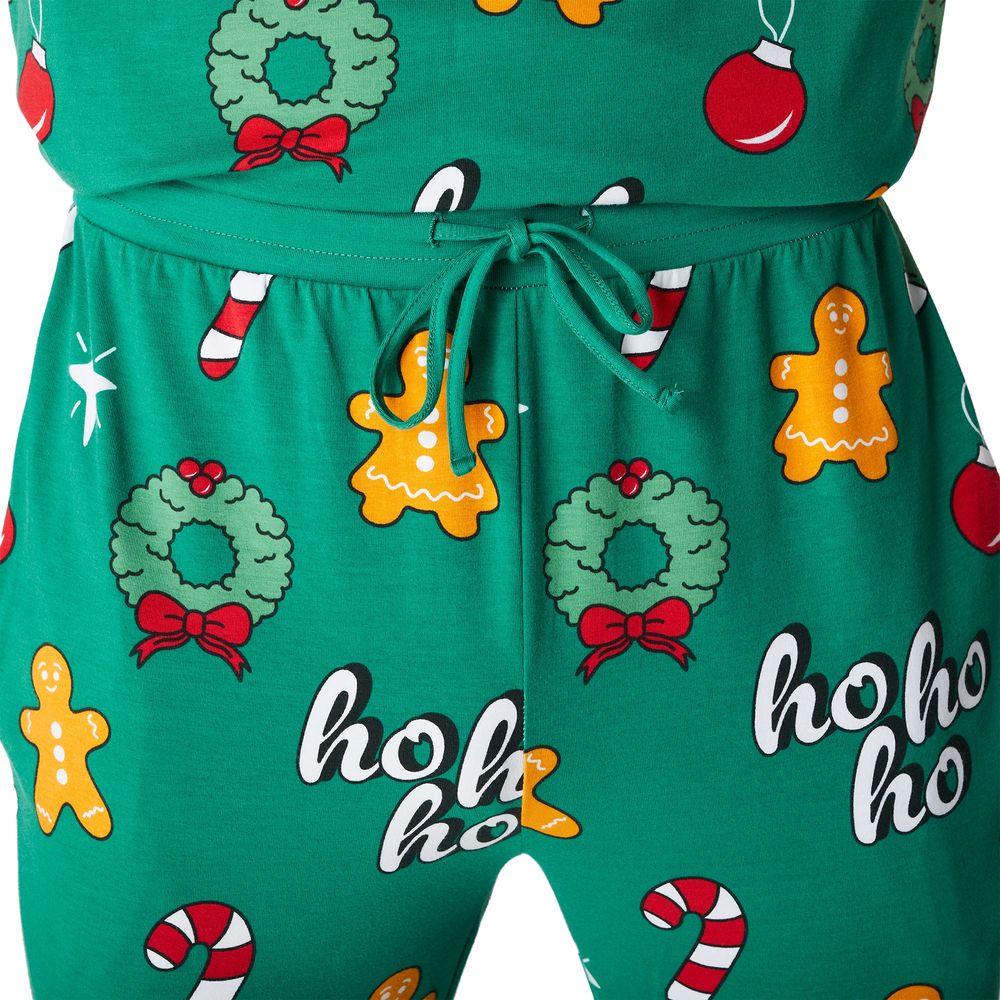 Hohoho Grønn Julepysjamas Herre