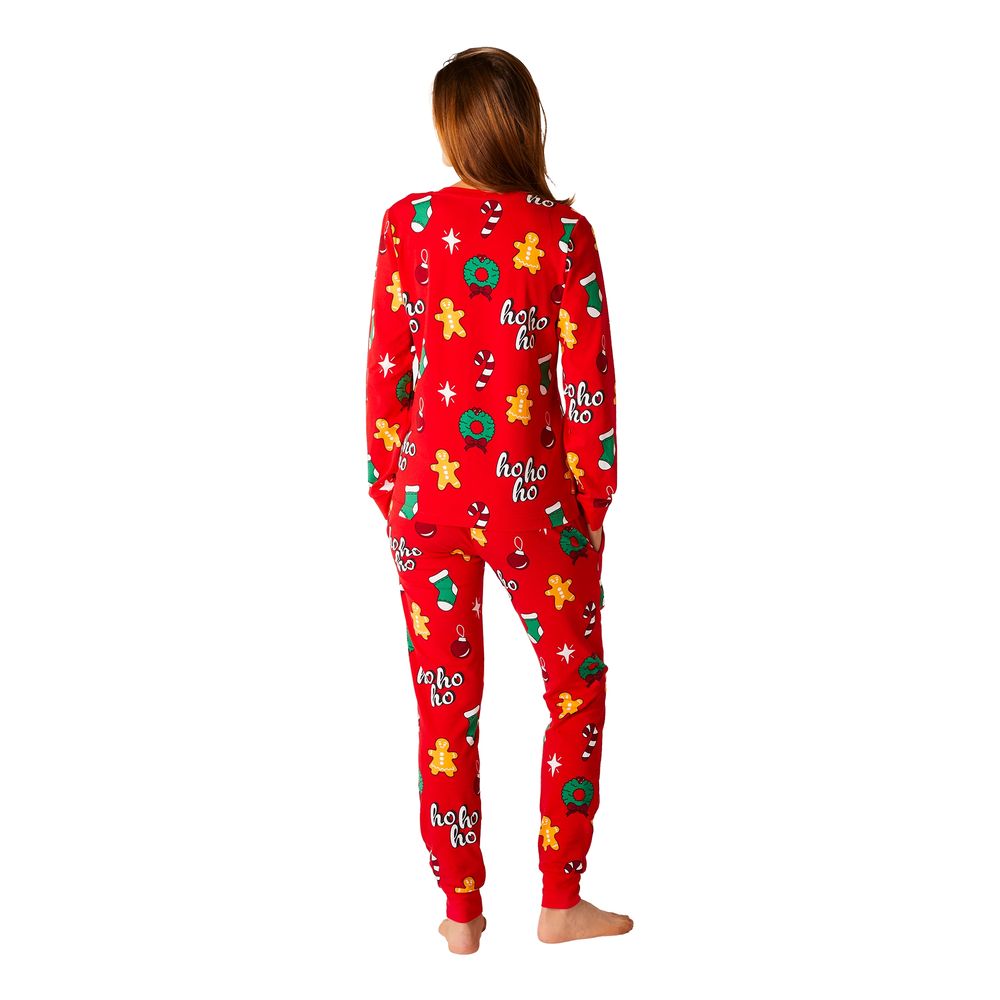 Hohoho Punainen Joulupyjama Naiset