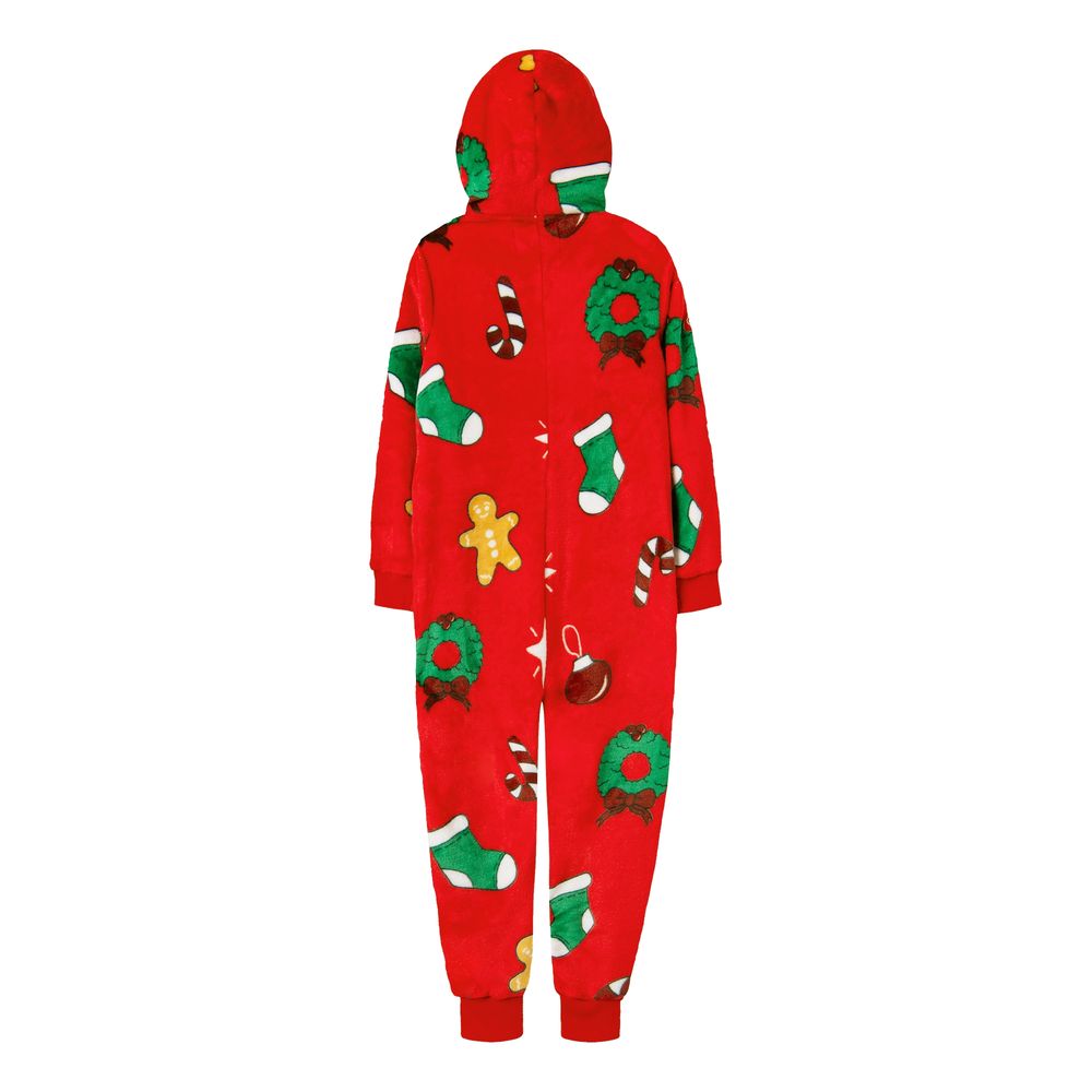 Hohoho Röd Onesie för Barn