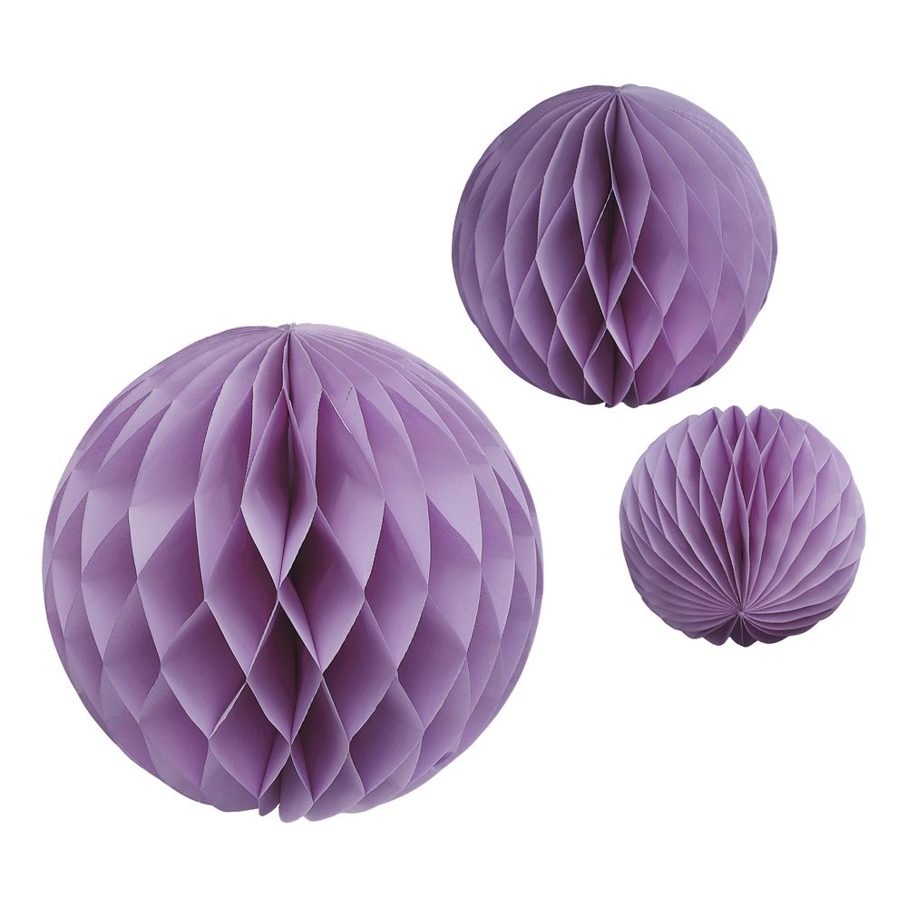 Honeycomb Pallo Violetti