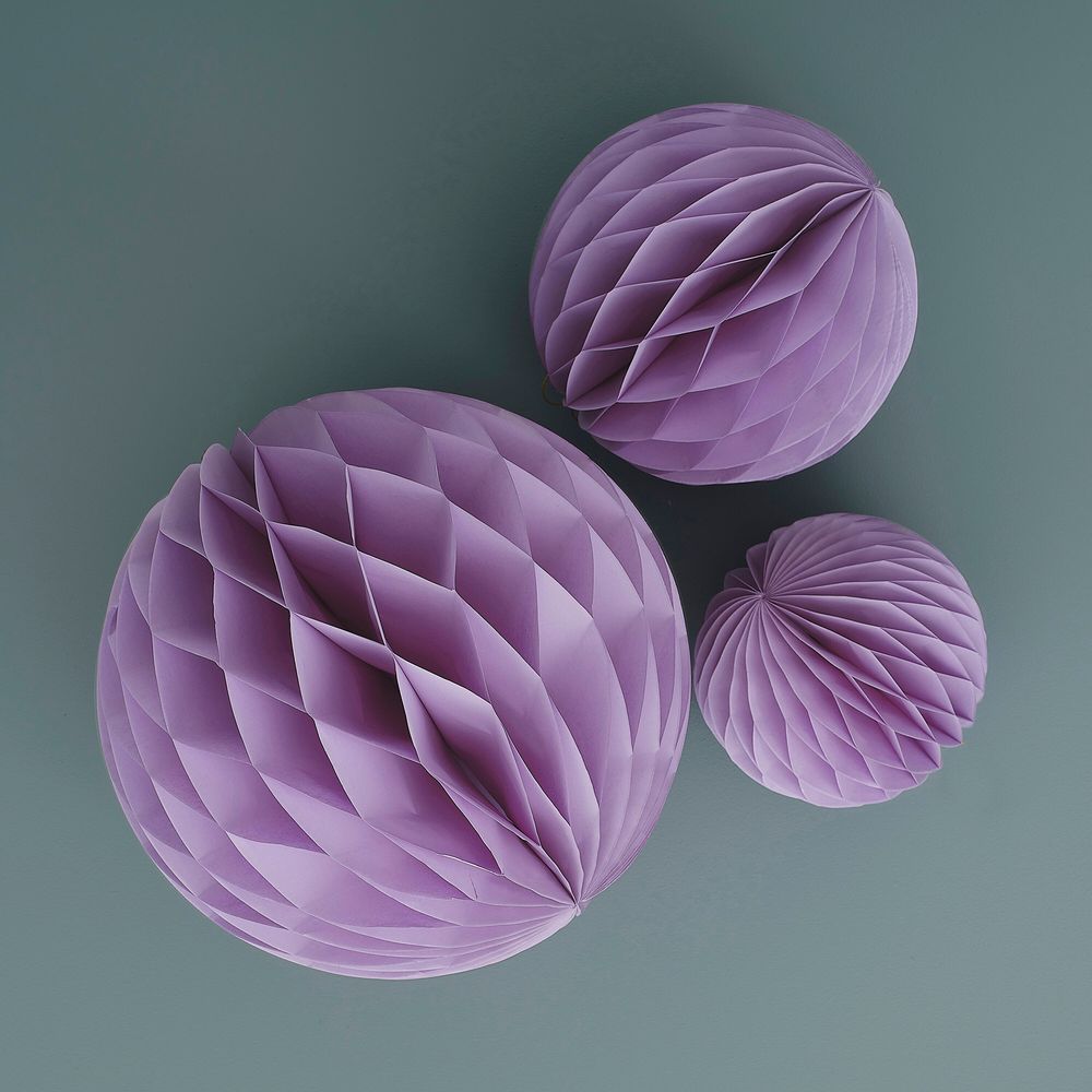 Honeycomb Pallo Violetti
