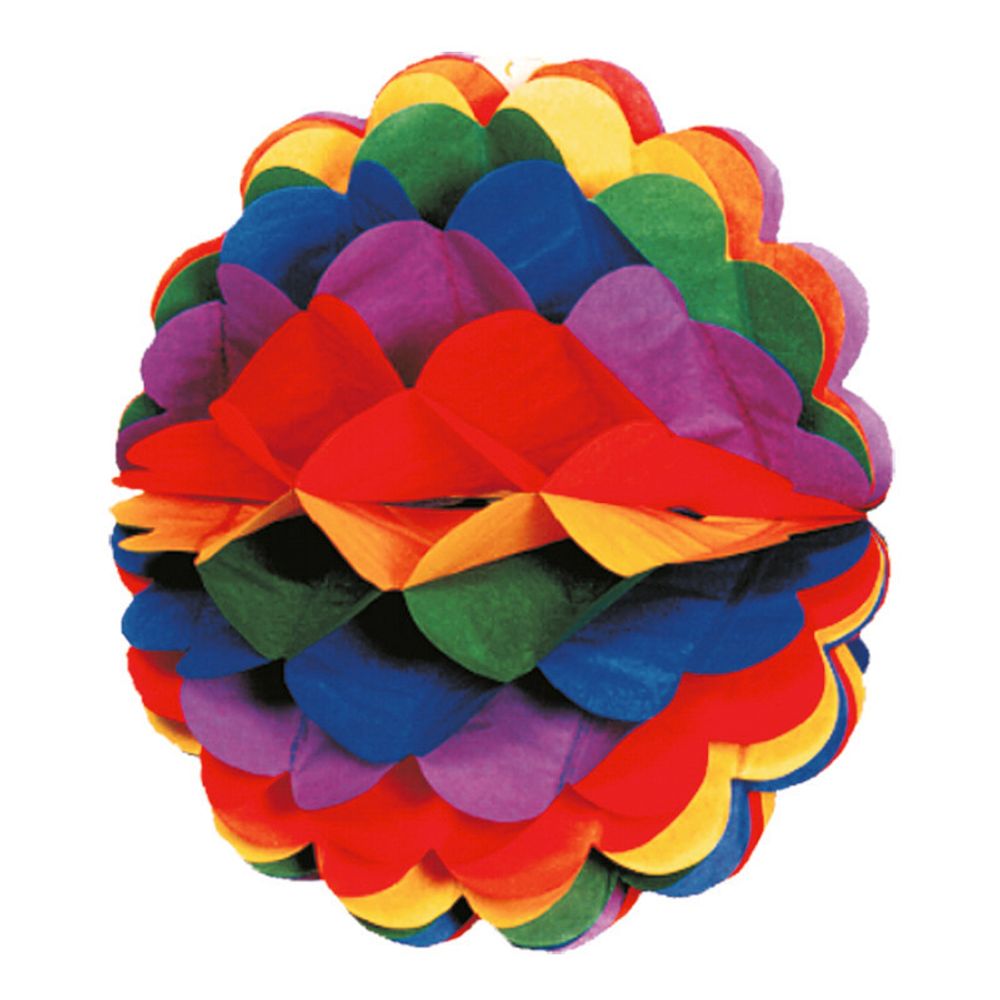 Honeycomb Ball Regnbue