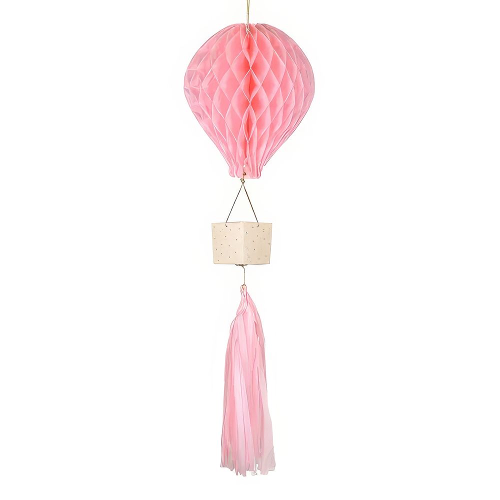 Honeycomb Luftballong Rosa