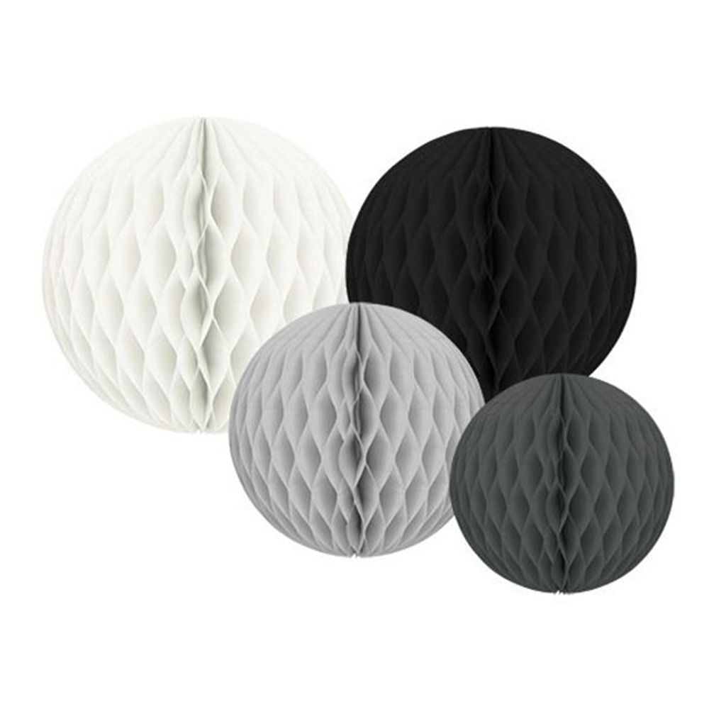 Honeycombs Hengende Svart Mix