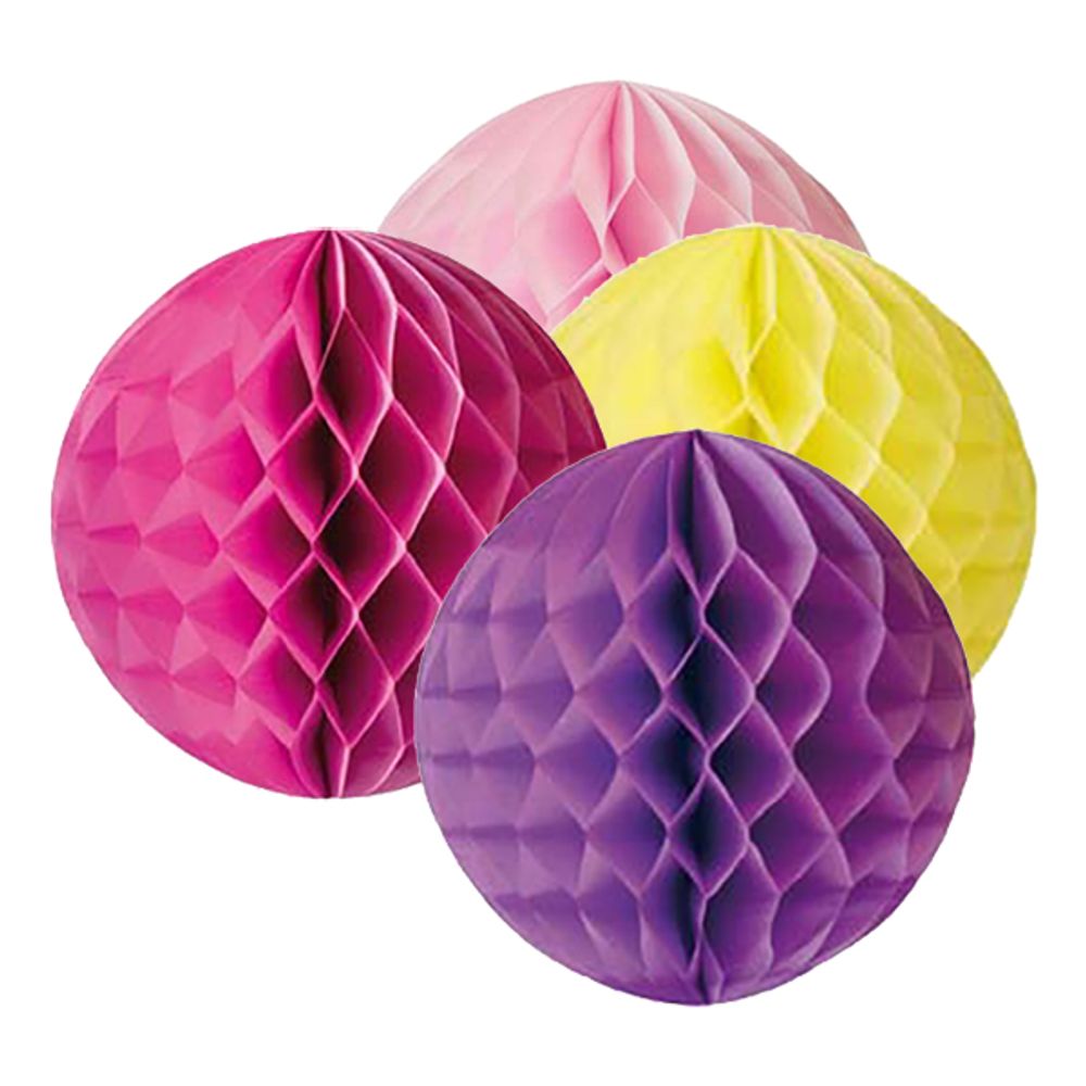 Honeycombs Rosa/Lilla/Gul