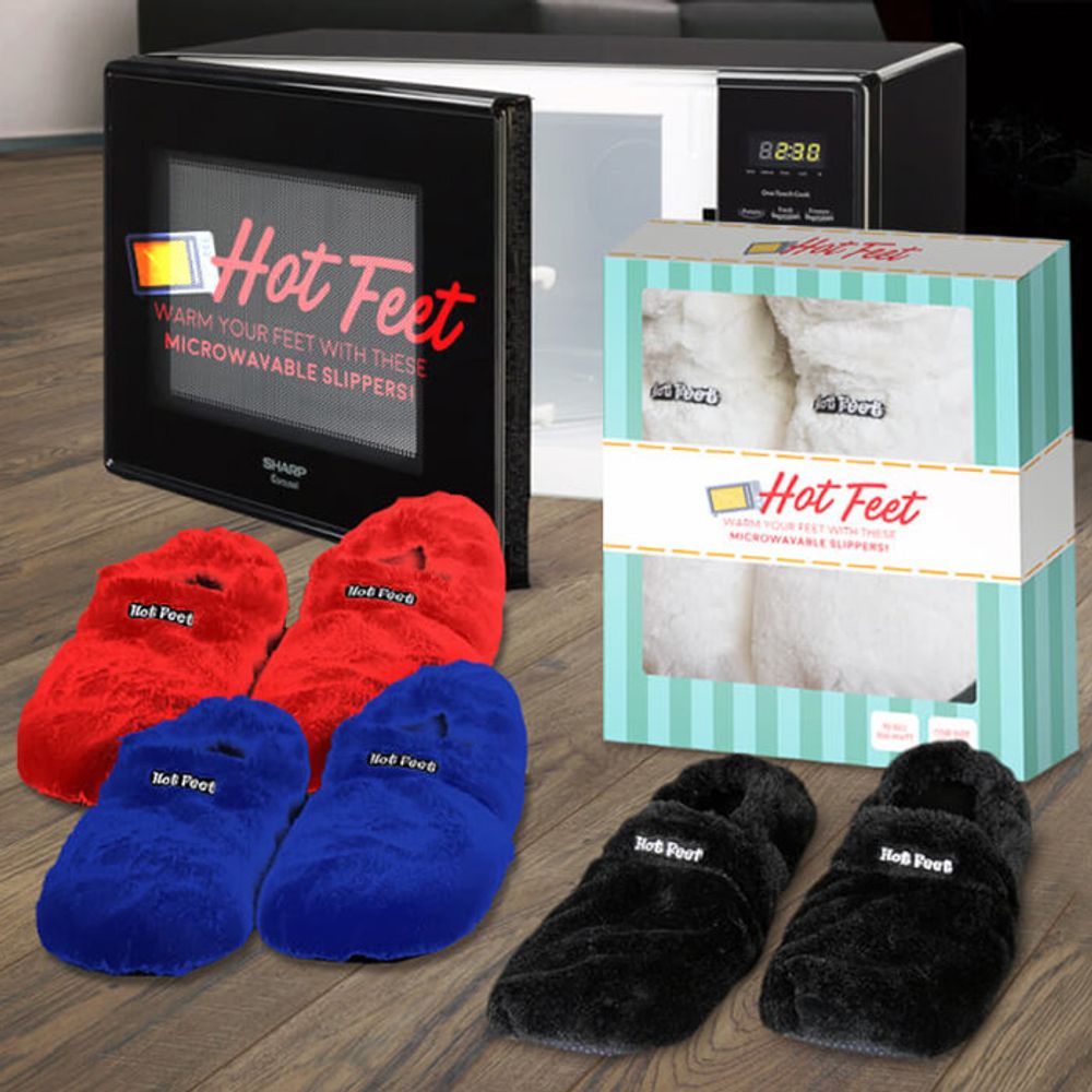 Hot Feet Värmetofflor