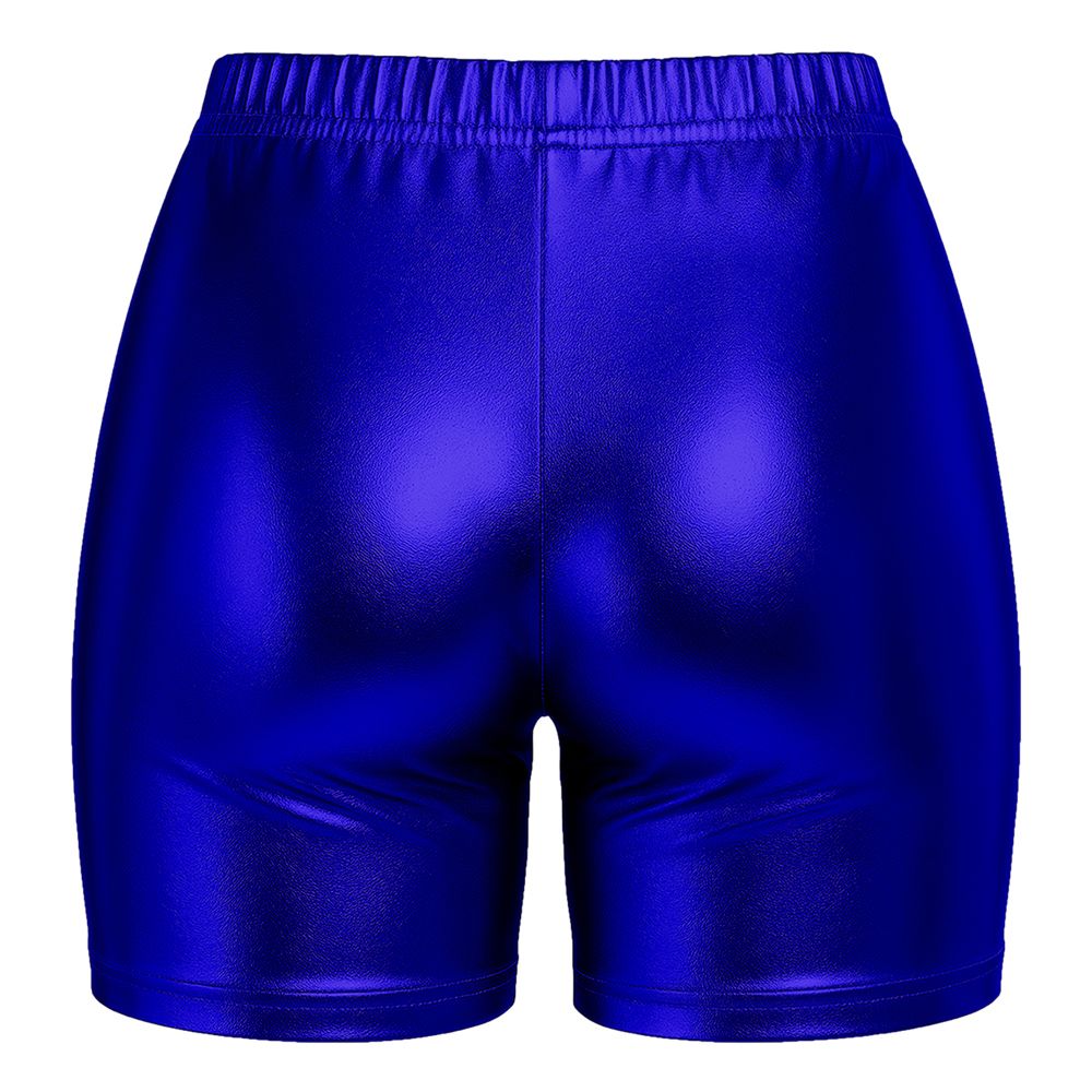 Hotpants Blå Metallic