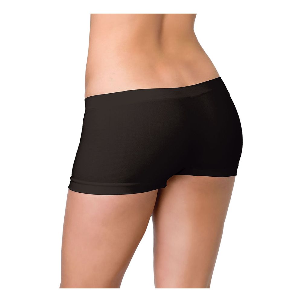Hotpants Svarta Släta Deluxe