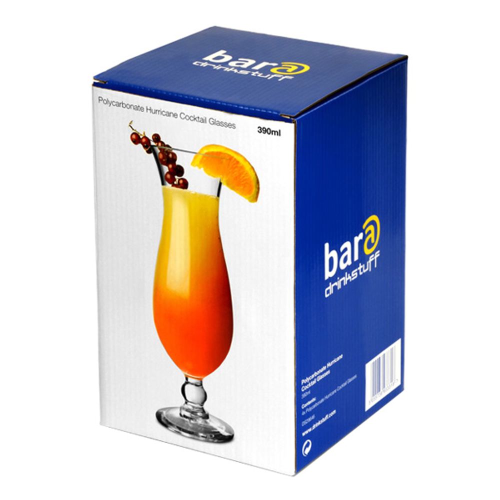 Hurricane Cocktailglass i Hardplast