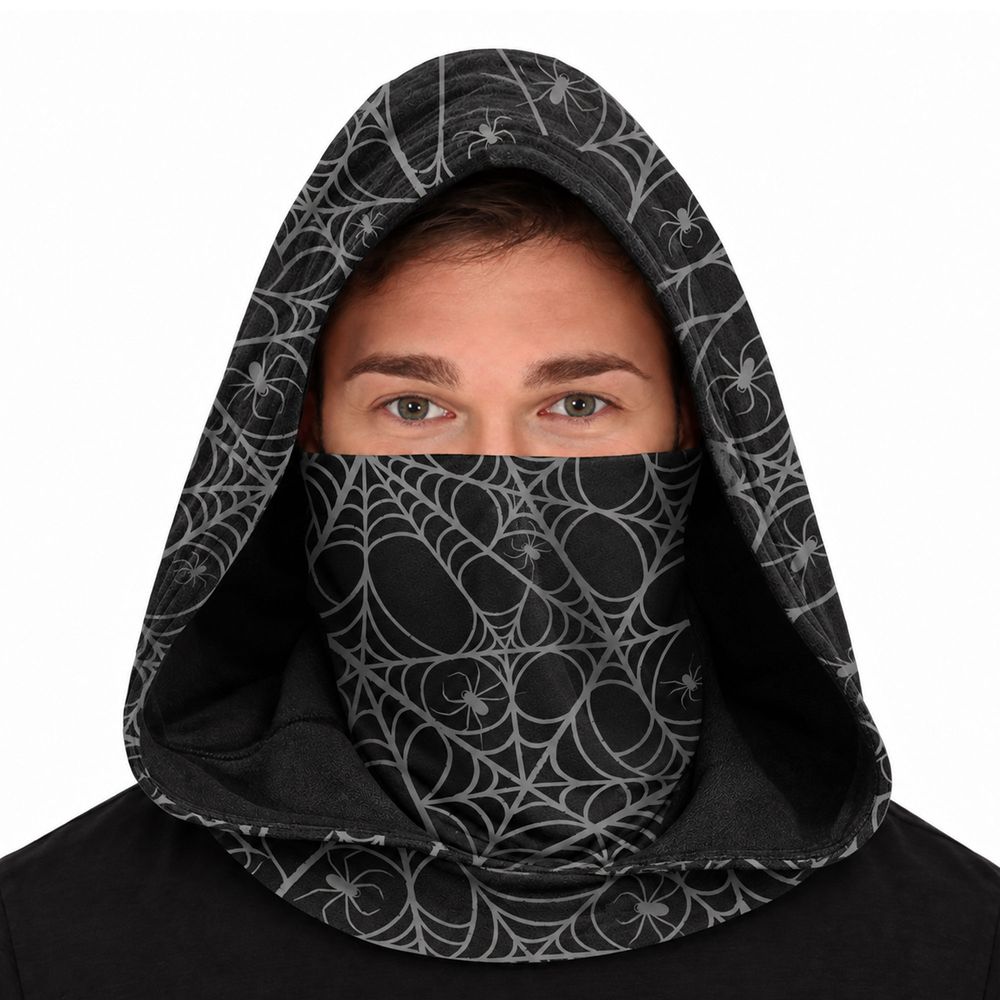 Hette med Maske Edderkoppnett