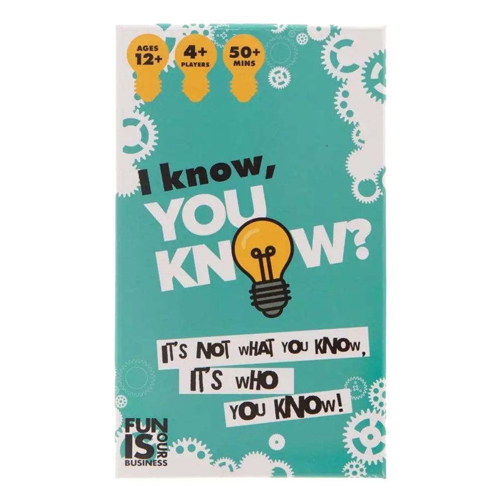 I Know You Know Selskapsspill