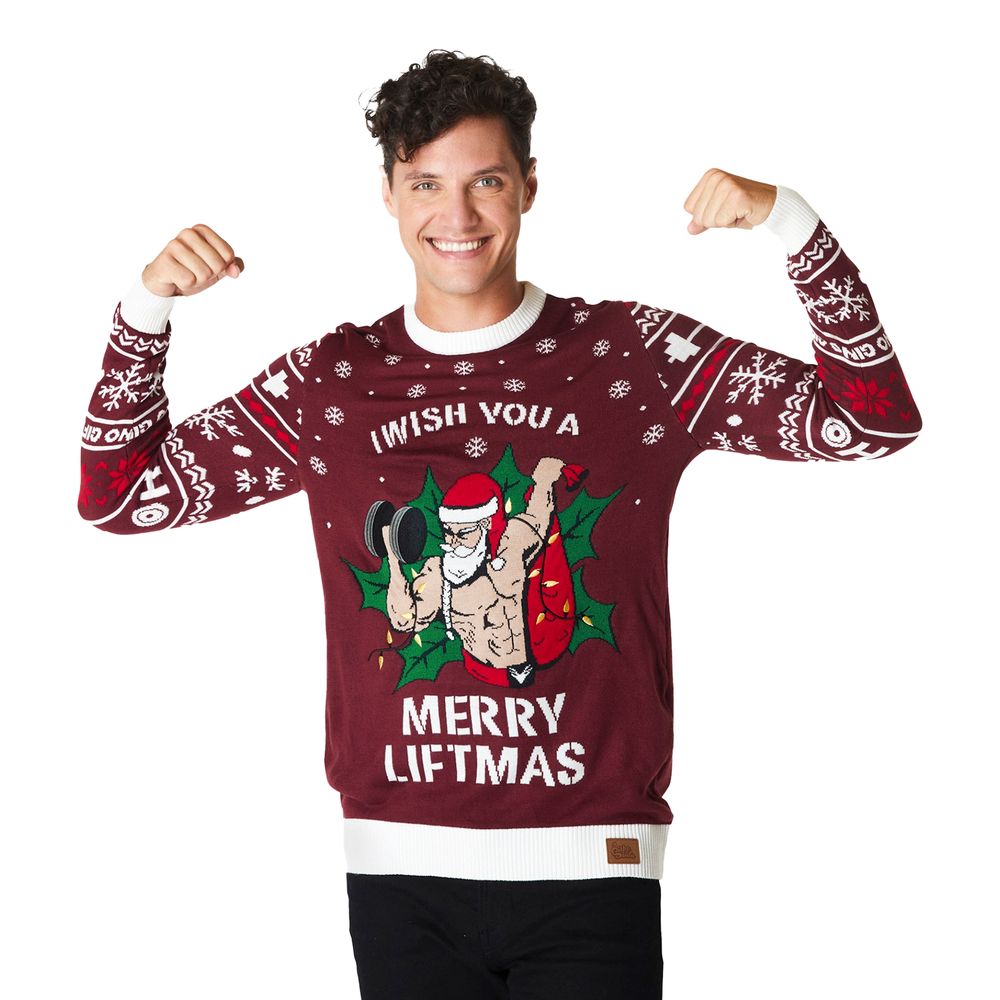 I Wish You A Merry Liftmas Jultröja