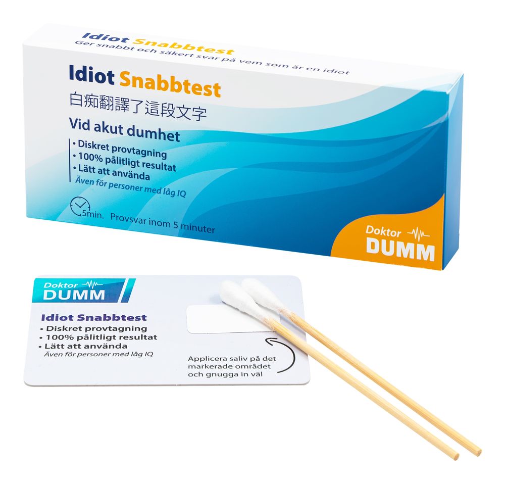 Idiot Snabbtest