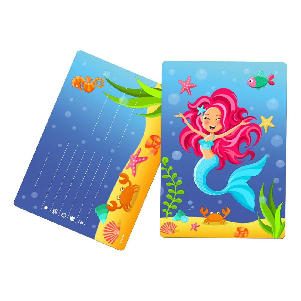 Inbjudningskort Mermaid