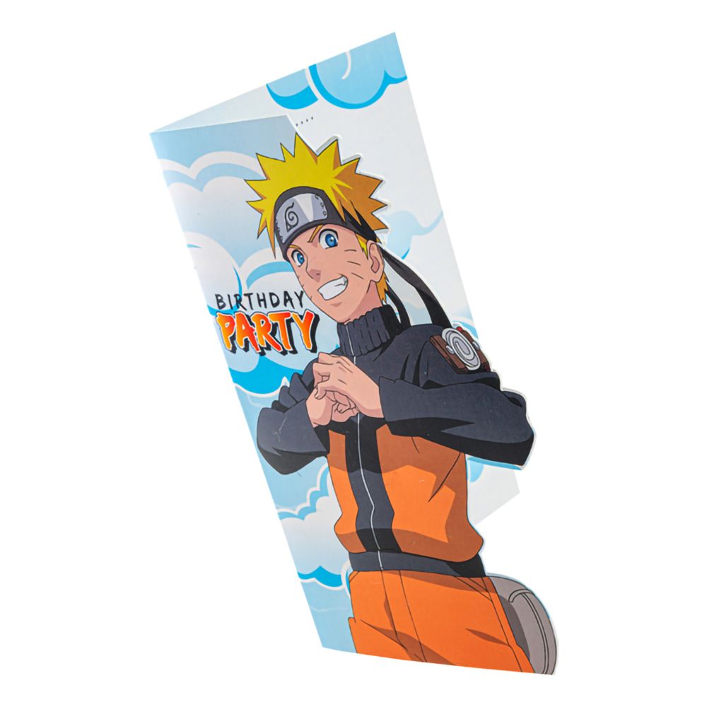Invitationskort Naruto Shippuden