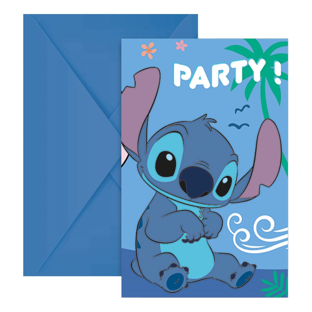 Indbydelser Stitch & Angel