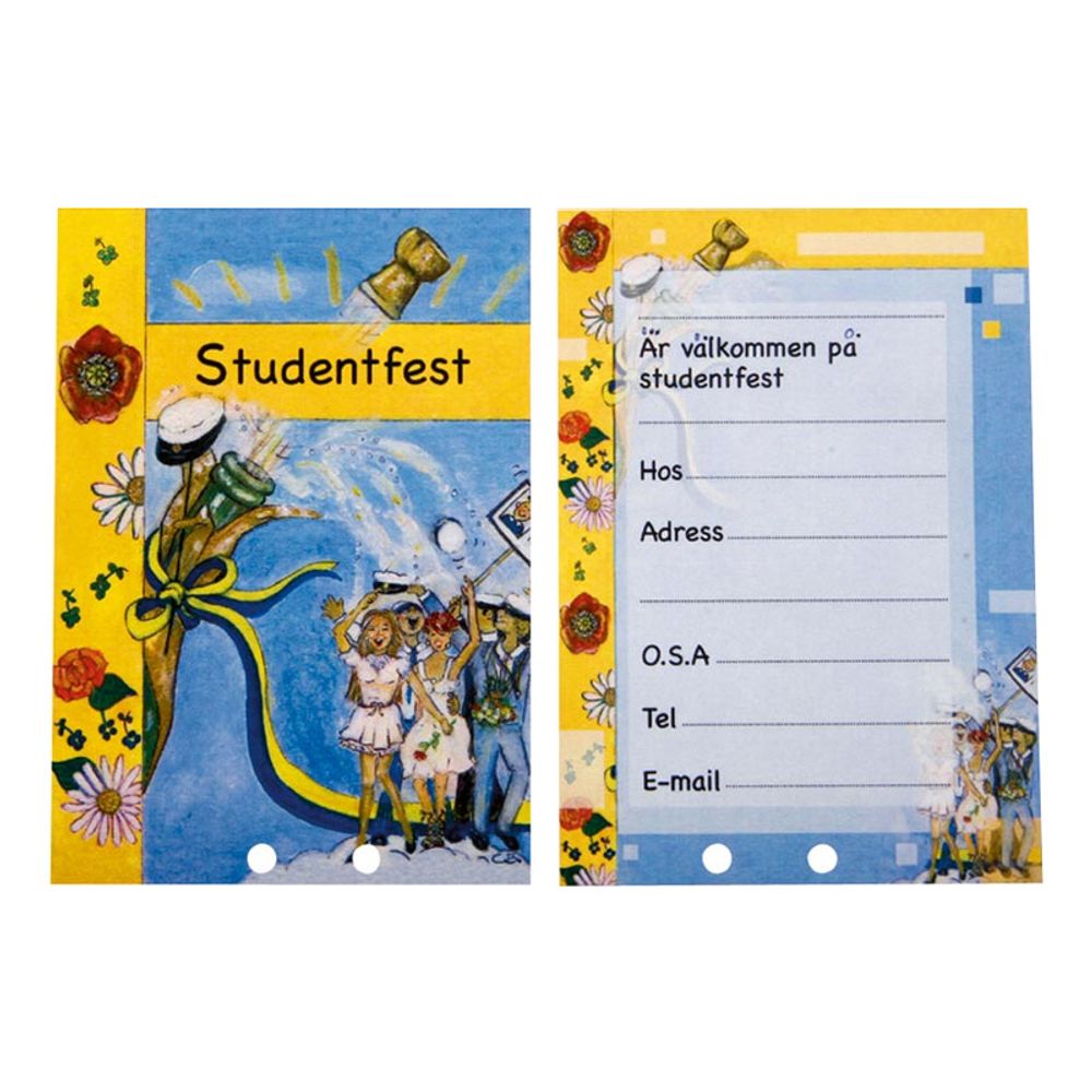 Invitasjoner Studentfest
