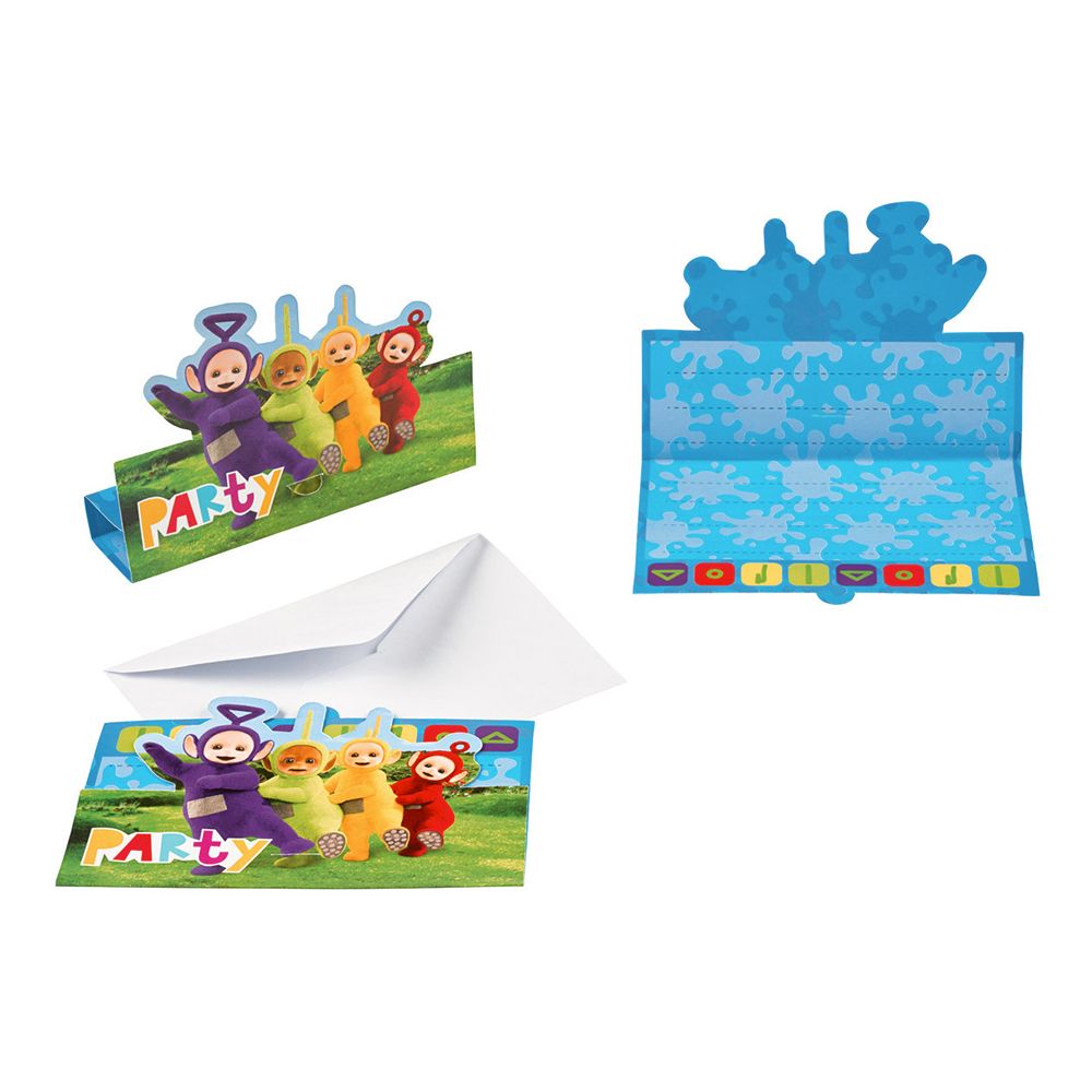 Innbydelseskort Teletubbies