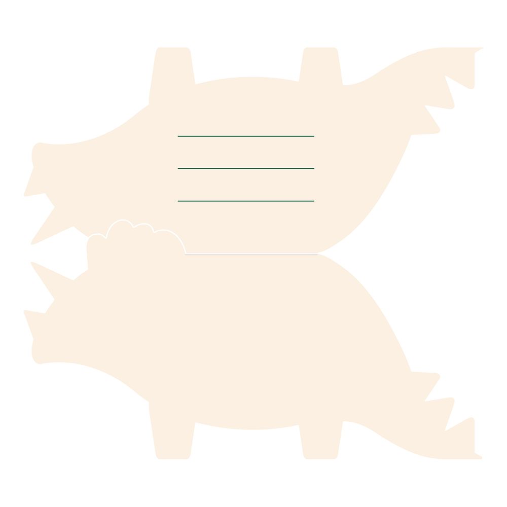 Indbydelser Triceratops