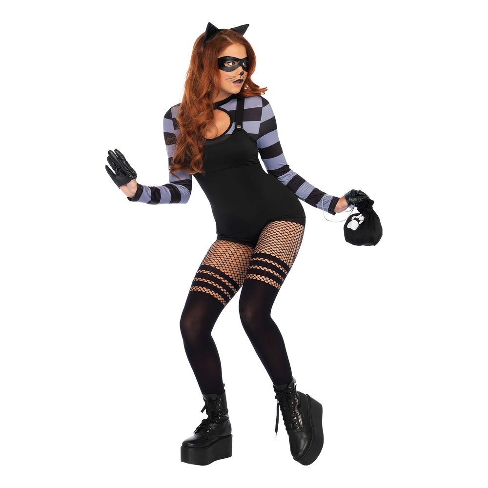 Indbrudstyv Kat Deluxe Kostume