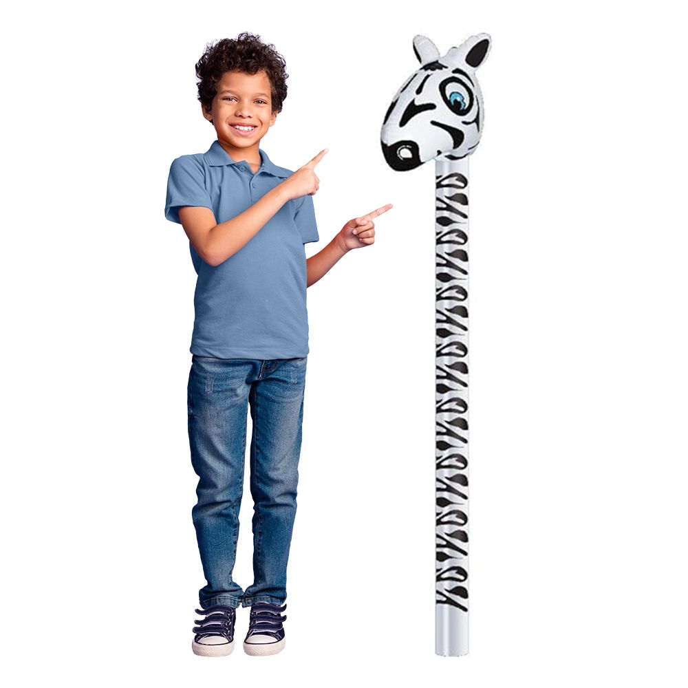 Inflatimals Uppblåsbar Zebra
