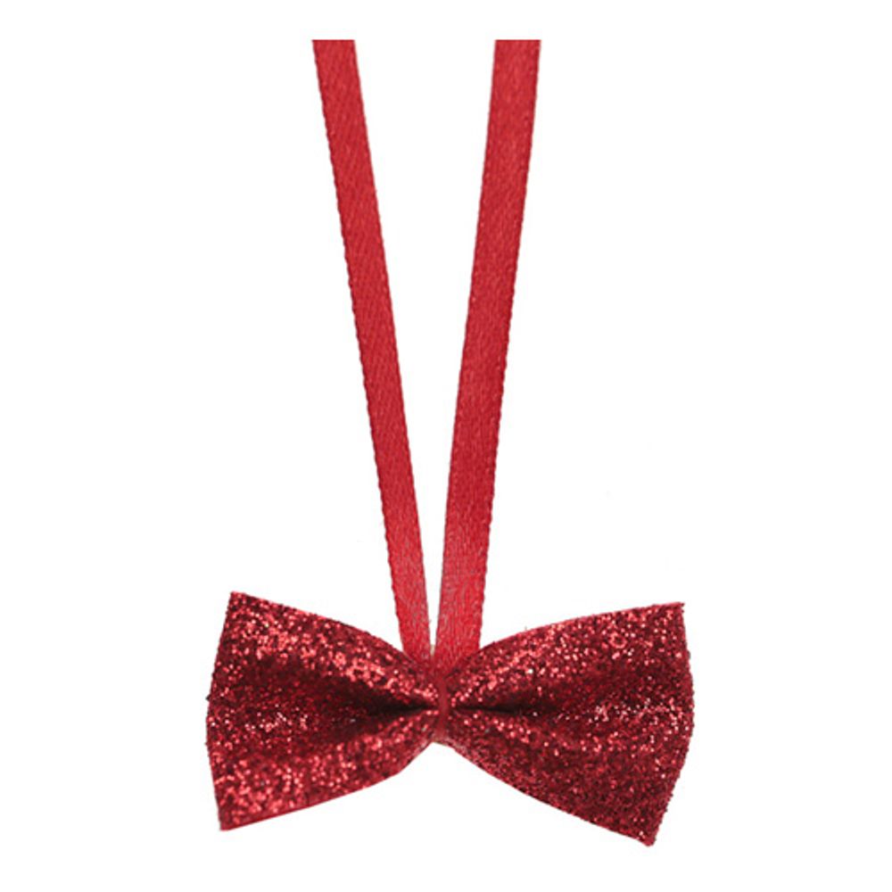 Pakettirusetti Punainen/Glitter